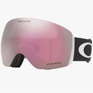 Oakley Unisex Flight Deck, Matte Black W/Prizm Hi Pink Iridium , Large